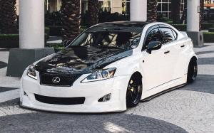 Lexus IS350 White & Black by Clinched